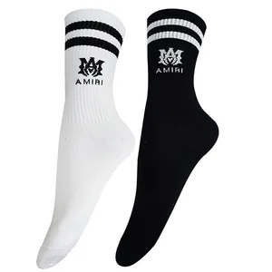 جوراب ورزشی ساق بلند مردانه تن پوش هنگامه مدل پنبه کش اسپرت رینگی مجموعه 2 عددی