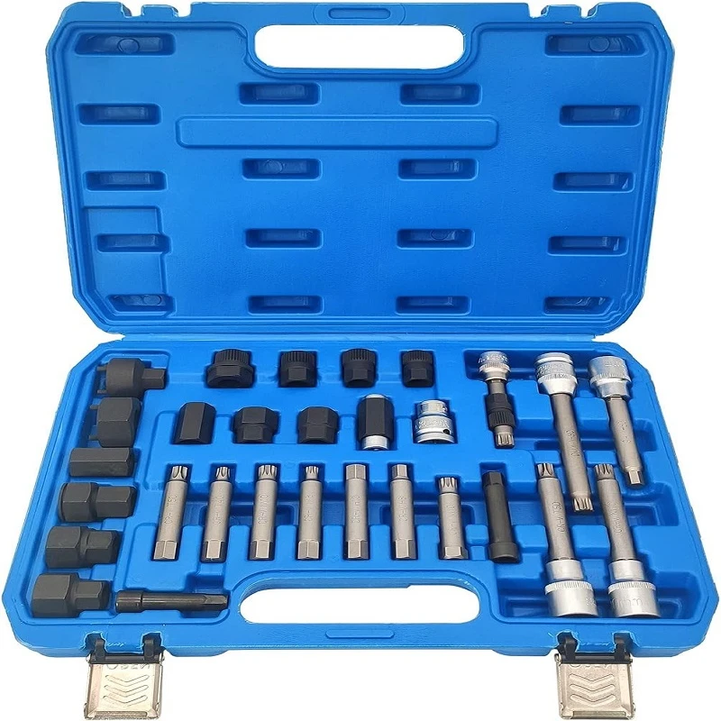 ابزار نصب و درار دینام خودرو کا زد تولز مدل KZ-30 مجموعه 30 عددی