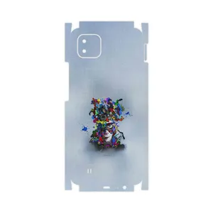 MAHOOT Collage of surreal Portrait of Women 4-FullSkin Cover Sticker for Realme C11 2021