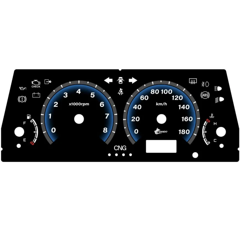 صفحه کیلومتر خودرو گاندو کد 03 مناسب برای پراید صبا