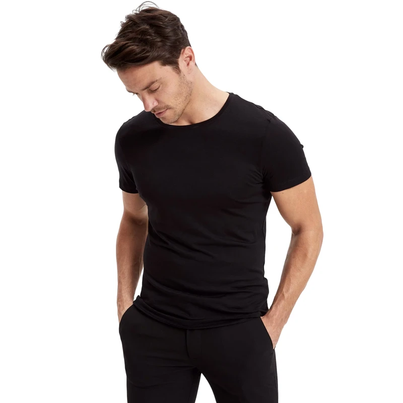 تی‌شرت آستین کوتاه مردانه دفکتو مدل 901BK27