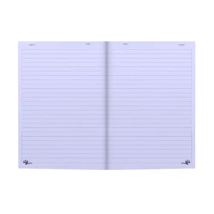 دفتر مشق 80 برگ ايلي مدل ادمك كوچولو