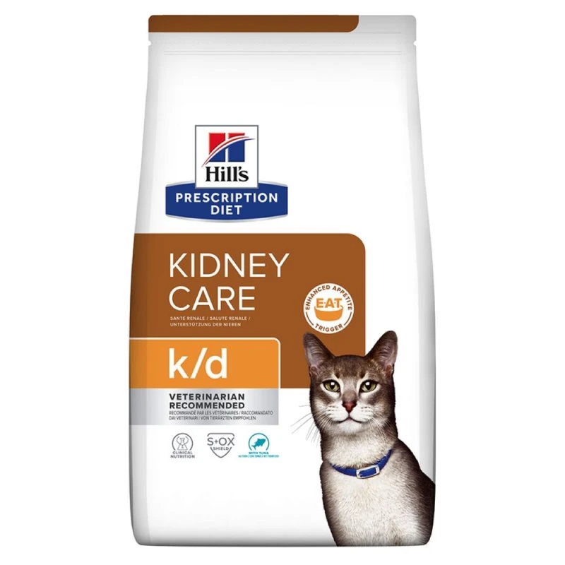 غذای خشک گربه هیلز مدل Kidney Care با طعم تن وزن 3 کیلوگرم 