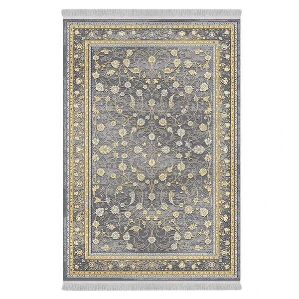 فرش پارچه‌ای دفه مدل فرشینه طرح مدرن کد 420