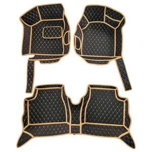 کفپوش 5 بعدی خودرو مدل Ts چرم گلدوزی مناسب برای اطلس