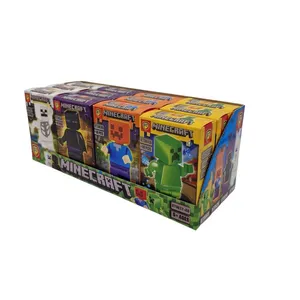 ساختنی 10 تکه بی تی مدل شخصیت ماینکرافت کد BT 9037 / 9040  مجموعه 12 عددی