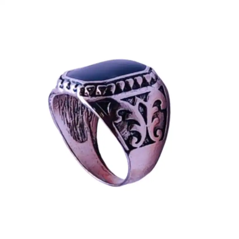 انگشتر مردانه مدل نگین کد AG1413