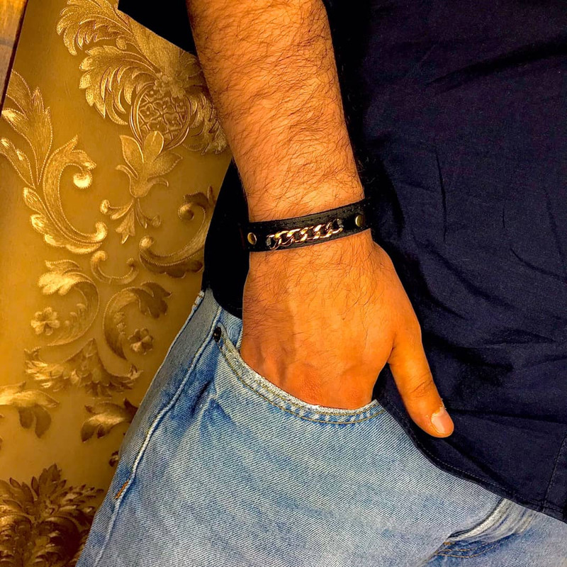 دستبند مردانه مدل Crtr دستبند مردانه مدل Crtr