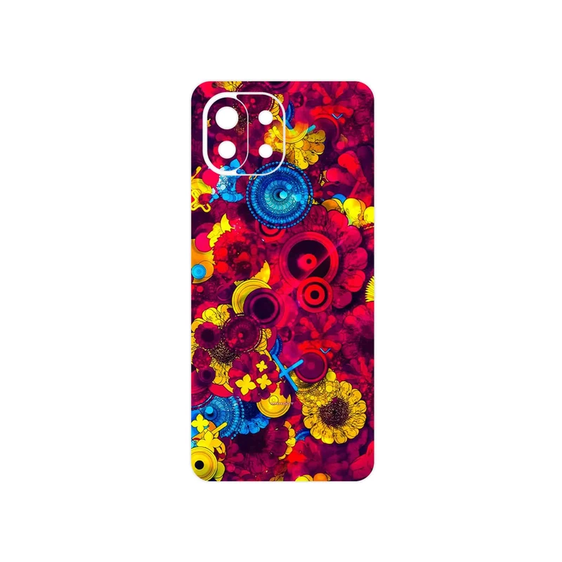 برچسب پوششی ماهوت مدل Vector Flower Garden Digital Art مناسب برای گوشی موبایل شیائومی MI 11 LITE