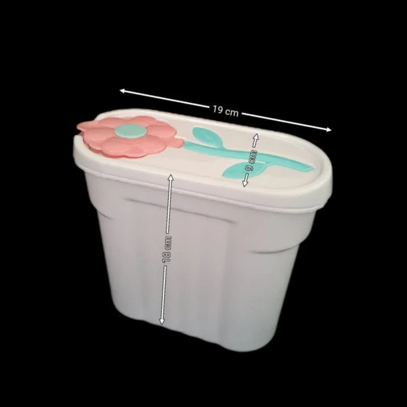 ظرف پودر رختشویی مدل گل