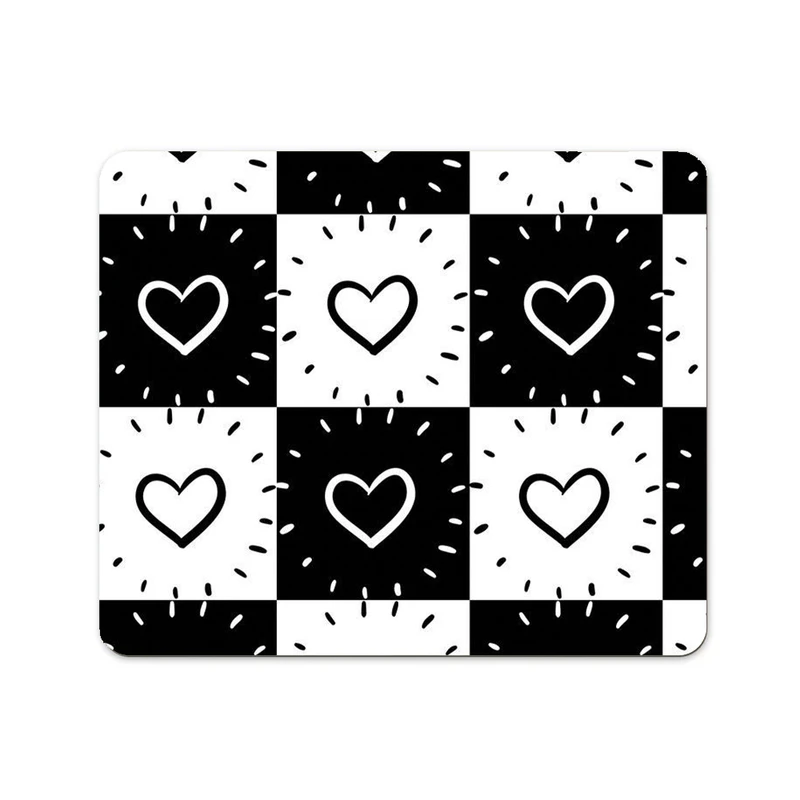  ماوس پد پاد آفرین طرح قلب کد 651 سایز 19*24 سانتی متر