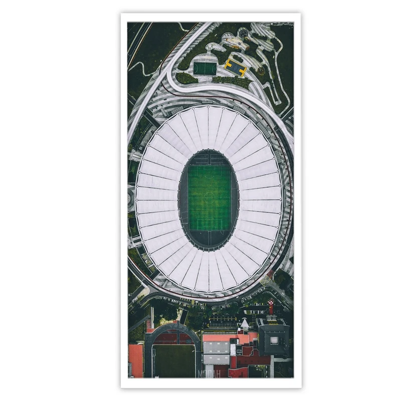 تابلو بکلیت طرح ورزشی استادیوم فوتبال مدل W-S3044