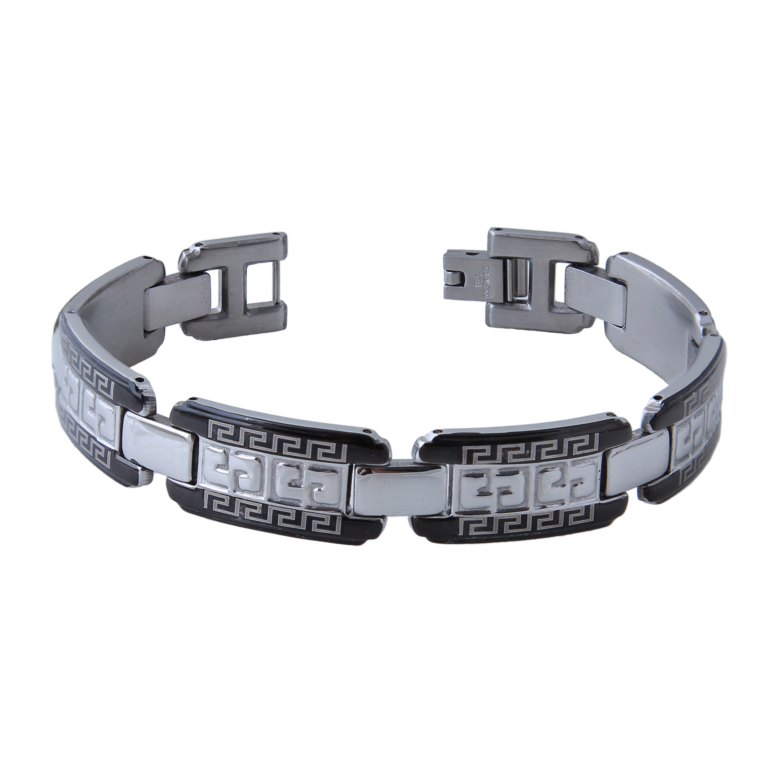 دستبند مردانه مدل استیل کد DP_310