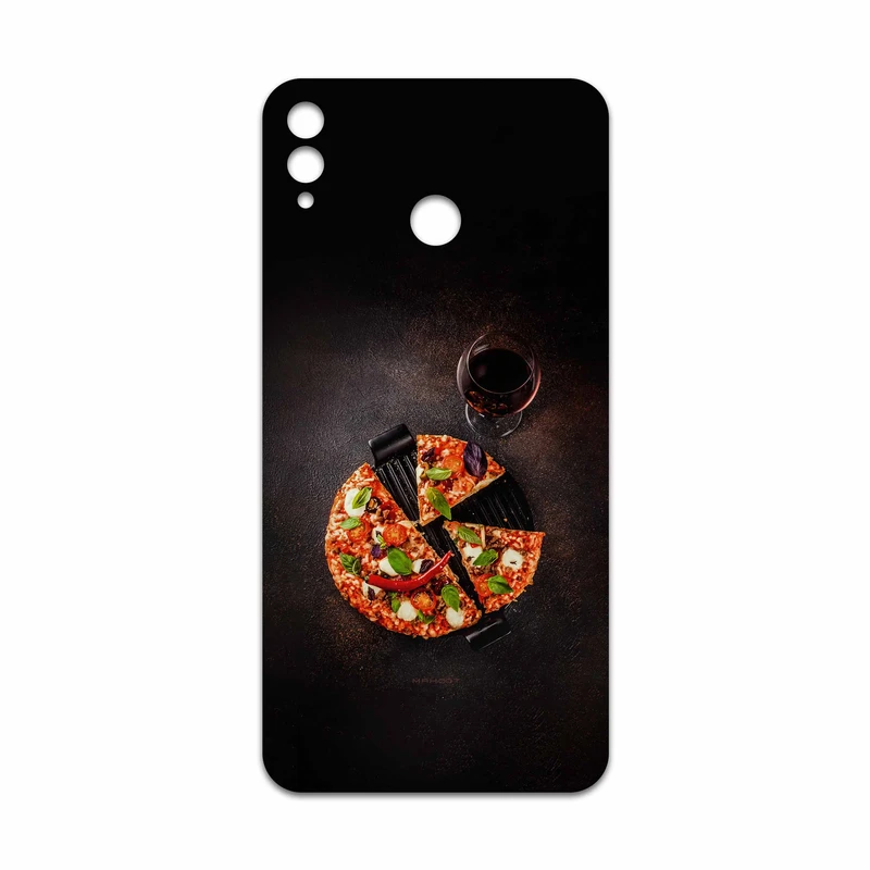 برچسب پوششی ماهوت مدل Pizza مناسب برای گوشی موبایل آنر 8X Max