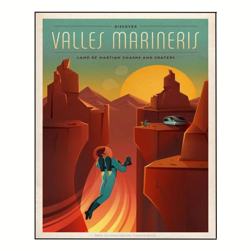 پوستر مدل صخره های سرخ 