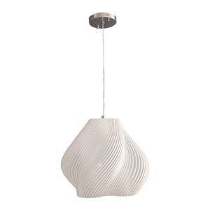 لوستر افزا سازان نمای سوم مدل خامه ای کد 25