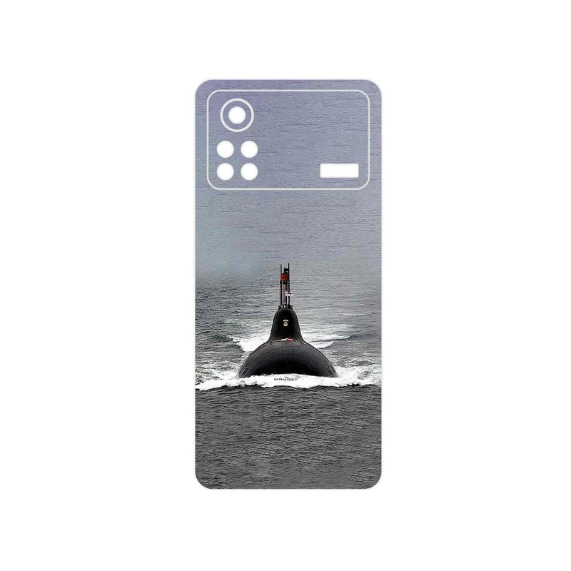 برچسب پوششی ماهوت مدل Submarine مناسب برای گوشی موبایل شیائومی Poco X4 Pro 5G