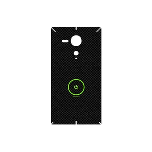 MAHOOT Minimal Power Button Cover Sticker for Sony Xperia SP