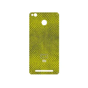 MAHOOT Yellow Snake Skin Cover Sticker for Xiaomi Redmi 3 Pro