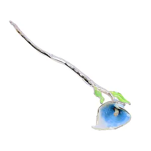 گیره مو زنانه مدل گل لاله