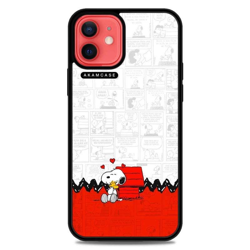 کاور آکام مدل AMC-WA12-SNOOPY-19 مناسب برای گوشی موبایل اپل iPhone 12