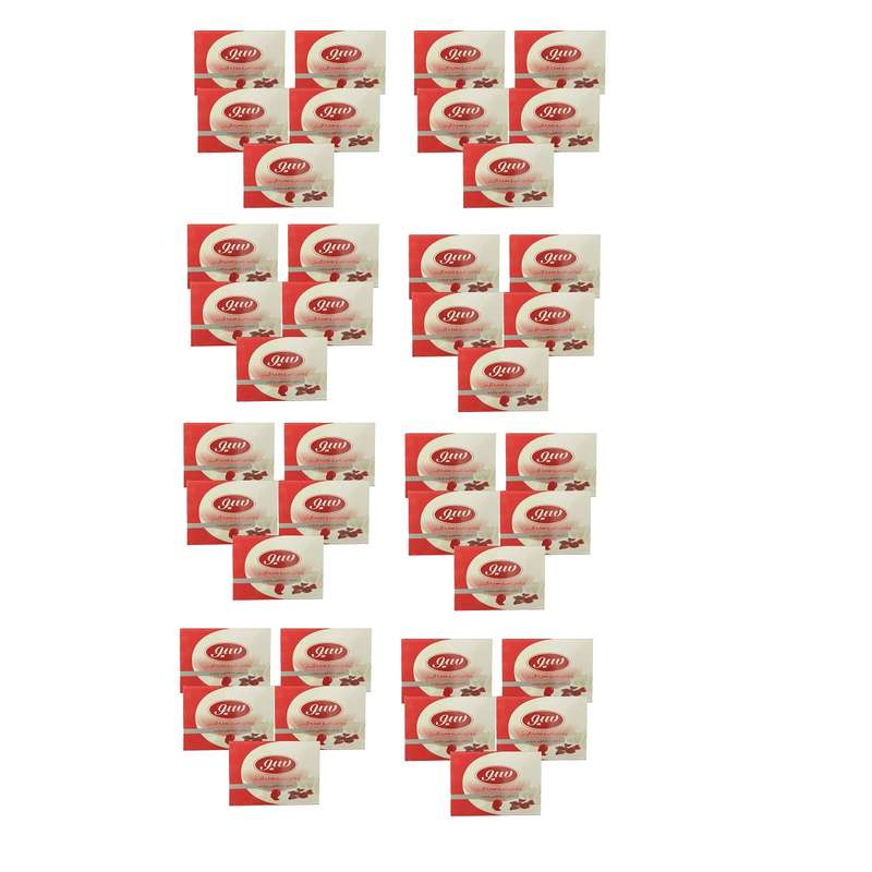 صابون شستشو سیو مدل پروتئین شیر و گل رز وزن 125 گرم بسته 40 عددی