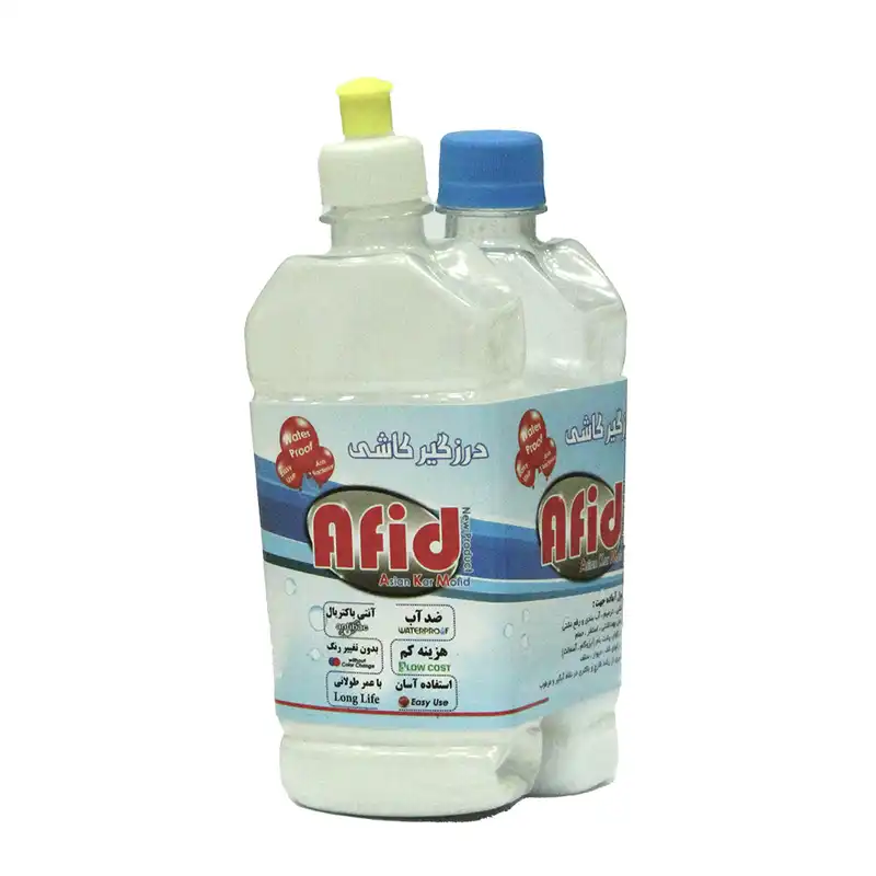 چسب درزگیر کاشی آفید کد A2 مجموعه ی 2 عددی