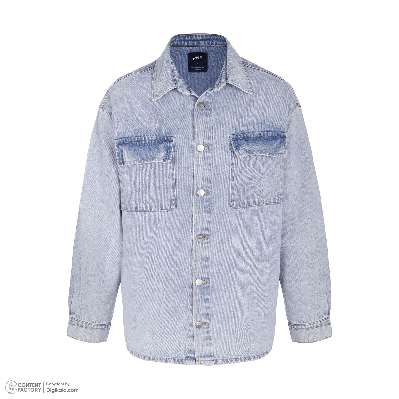 کت جین مردانه آر اِن اِس مدل 121220965004 -  - 2