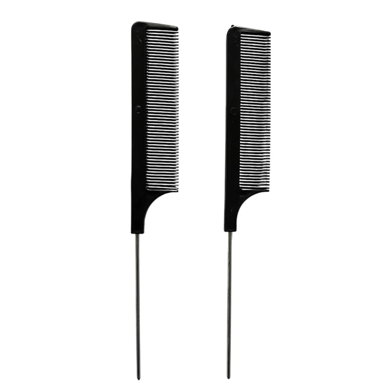 شانه مو کد D_00 مدل دم باریک بسته ۲ عددی