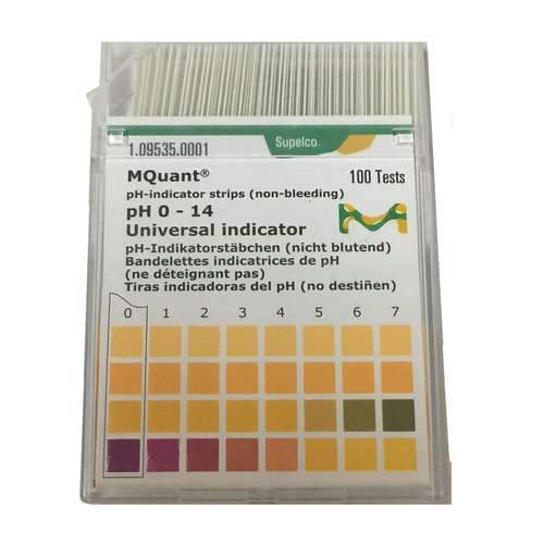 کاغذ pH سنج ساپلکو مدل 1.09535 بسته 100 عددی