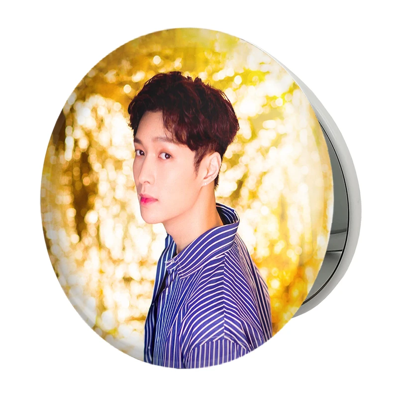 آینه جیبی خندالو طرح لی گروه اکسو EXO مدل تاشو کد 13449 