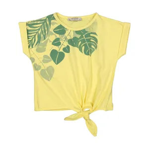 تی شرت آستین کوتاه دخترانه پیانو مدل 1403-19