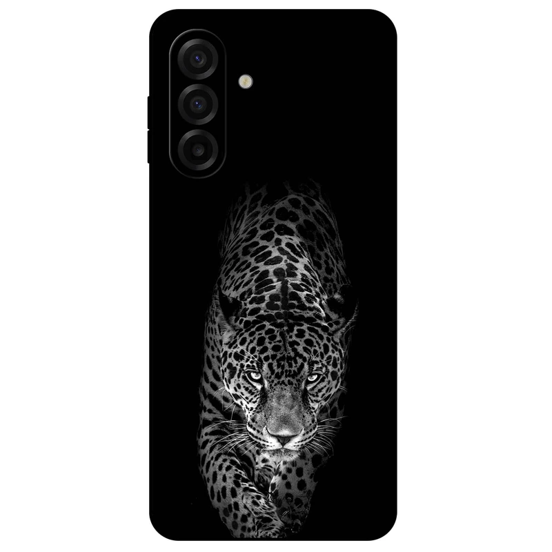 کاور مگافون طرح پلنگ مدل 1879 مناسب برای گوشی موبایل سامسونگ Galaxy A17 4G