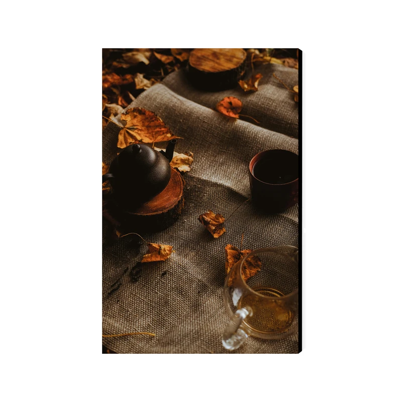 تابلو شاسی عرش مدل فانتزی چای پاییزی کد As5054