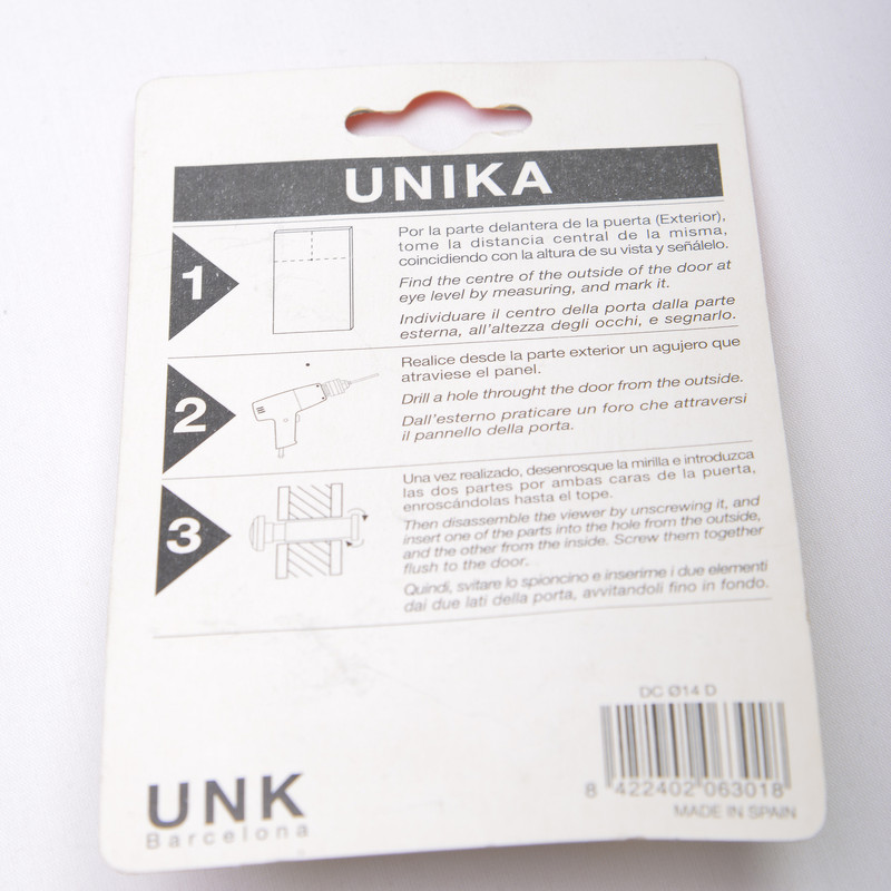 چشمی درب یونیکا مدل DC-BRASS