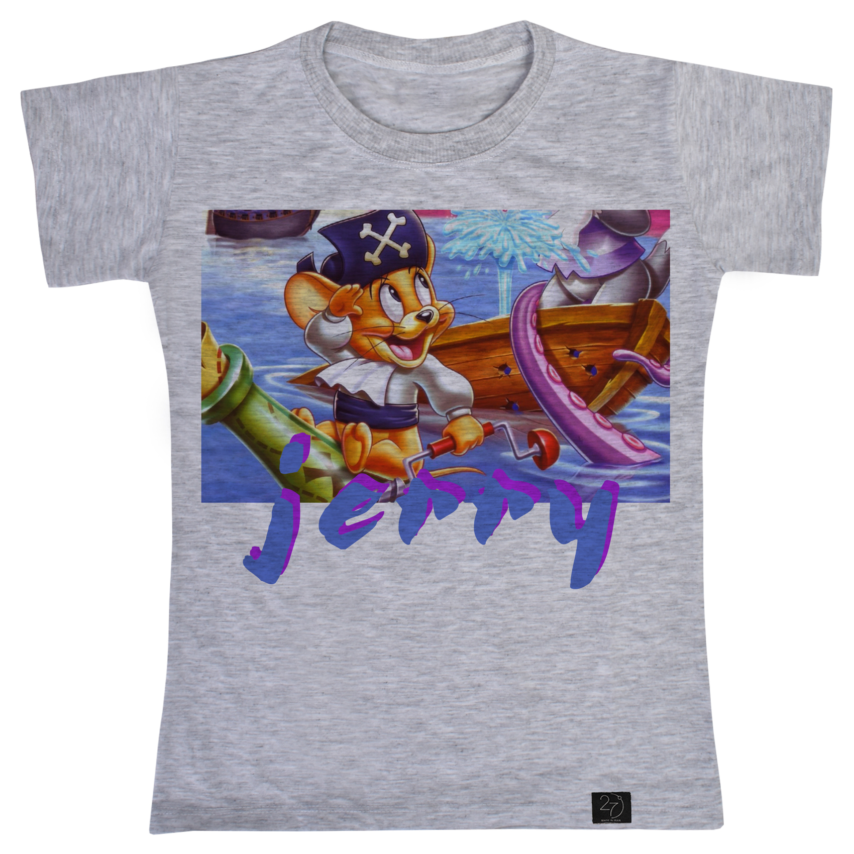 تی شرت دخترانه 27 مدل JERRY کد J45