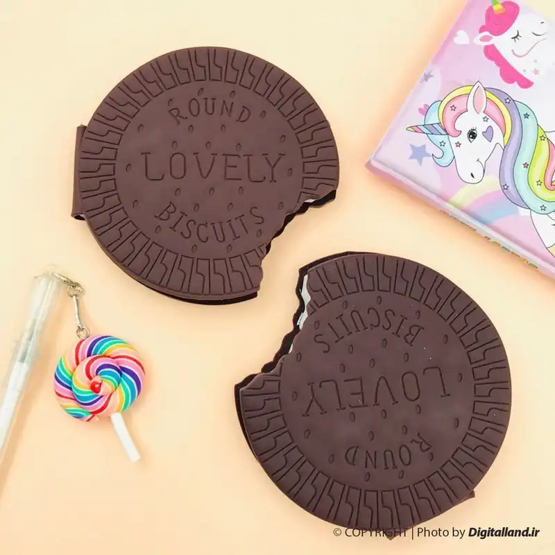 دفترچه یادداشت مدل بیسکویت شکلاتی کد 300