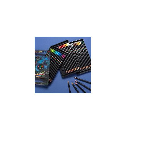 مداد رنگی 36 رنگ یونی بال مدل posca pencil
