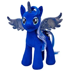 عروسک مای لیتل پونی طرح اسب تک شاخ مدل Princess LUNA کد 813/1 ارتفاع 44 سانتی‌متر