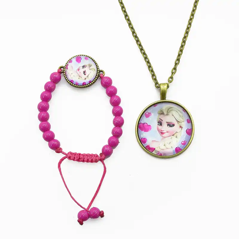 نیم ست دخترانه مدل السا و انا A10