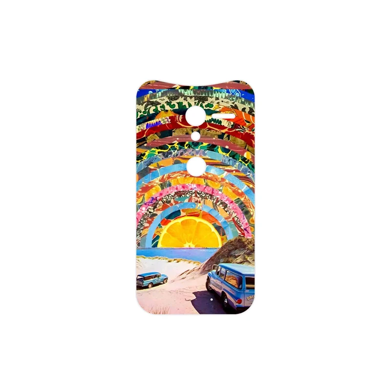 برچسب پوششی ماهوت مدل Collage of Orange Sky مناسب برای گوشی موبایل موتورولا Moto X