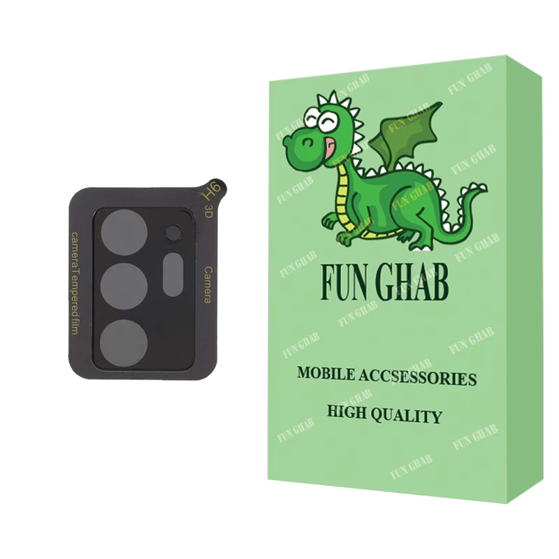 محافظ لنز دوربین فان قاب مدل 3D مناسب برای گوشی موبایل سامسونگ Galaxy Note20 Ultra