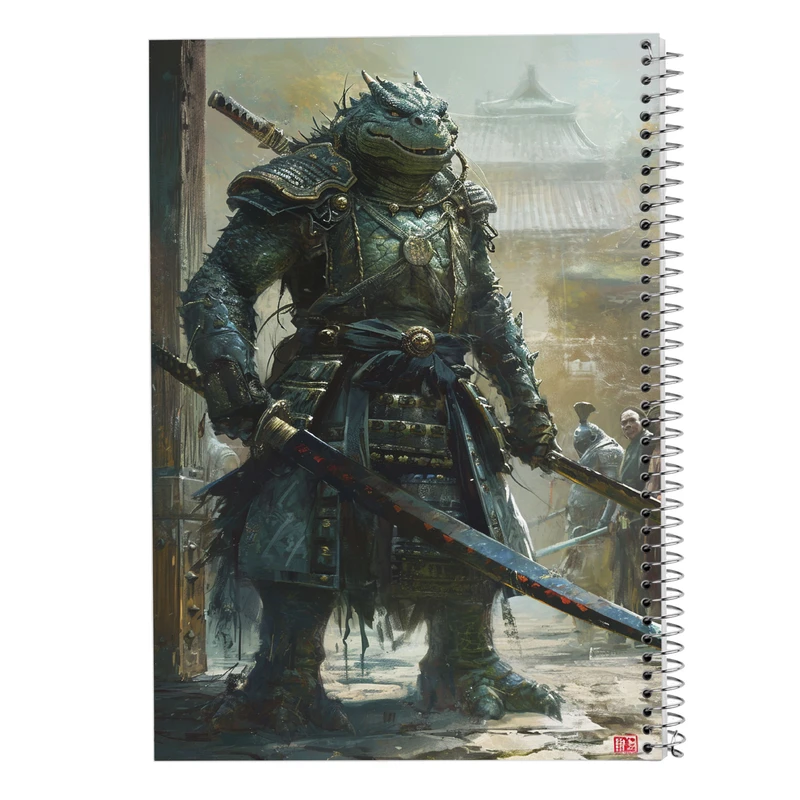 دفتر لیست خرید 50 برگ مدوپد مدل حیوانات جنگجو کد DF14902