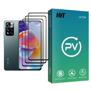 HVT PV Glass MIX003 Screen Protector For Xiaomi Redmi Note 11 Pro+ 5G Pack Of 3