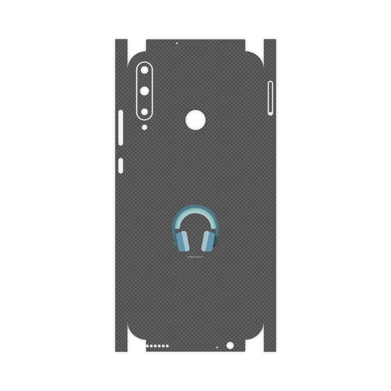 برچسب پوششی ماهوت مدل Minimal Headphone Icon-FullSkin مناسب برای گوشی موبایل هوآوی Y7p