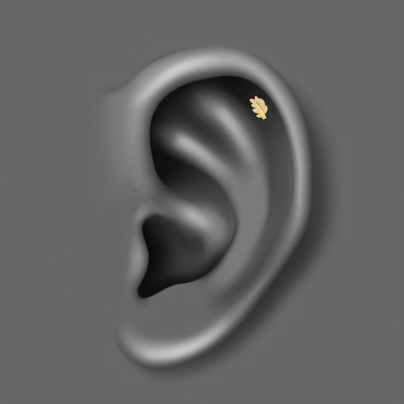 پیرسینگ گوش زنانه اقلیمه مدل HS153 پیرسینگ گوش زنانه اقلیمه مدل HS153