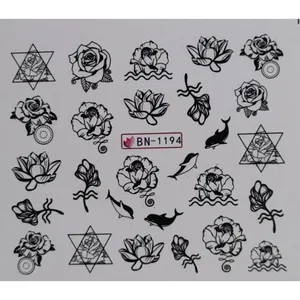 برچسب لنز ناخن کد L95