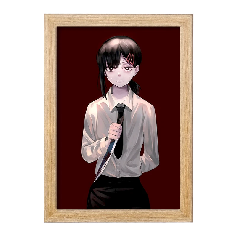 تابلو خندالو مدل ریزه انیمه مرد اره ای Chainsaw Man  کد 17891