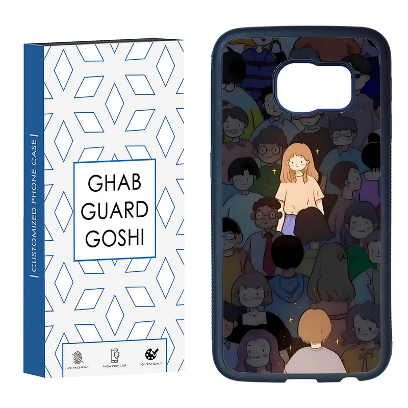 کاور قاب گارد گوشی طرح ست دخترانه کد TPU-061 مناسب برای گوشی موبایل سامسونگ Galaxy S7