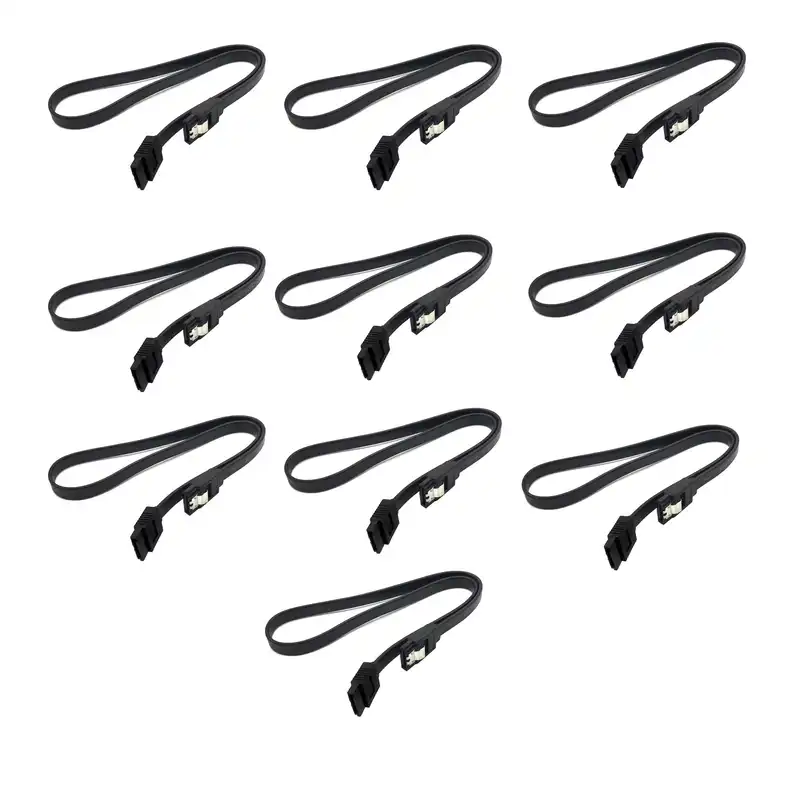 کابل دیتا SATA 3 مدل ST-G6 طول 0.39 متر بسته 10 عددی